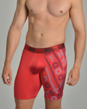 BÓXER ESTAMPADO ROJO