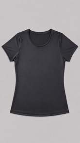 Blusa basica manga corta