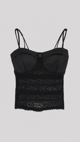 blusa con encaje