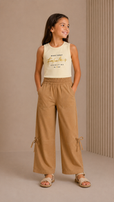 Conjunto de pantalon con textura