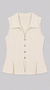 blusa tipo chaleco