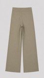 Pantalon con sesgos frontales