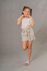 Conjunto Short Rayas