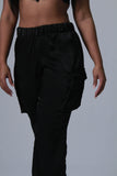 PANTALON MUJER PRETINA RESOTADA NEGRO