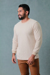 CAMISETA HOMBRE MANGA LARGA TEXTURA