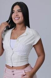 BLUSA MUJER CAMISERA MANGA