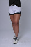 SHORT MUJER SOLO FONDO CON LICRAS