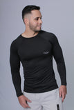 CAMISETA DEPORTIVA HOMBRE NEGRO