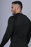 CAMISETA DEPORTIVA HOMBRE NEGRO