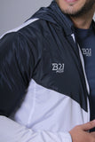 CHAQUETA HOMBRE ROMPEVIENTOS IMPERMEABLE BLANCO