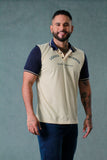 CAMISETA TIPO POLO HOMBRE BLOQUES