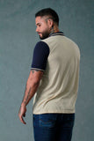 CAMISETA TIPO POLO HOMBRE BLOQUES
