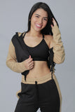 CHAQUETA DEPORTIVA MUJER COMBINADA