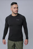 CAMISETA DEPORTIVA MICROFIBRA NEGRA