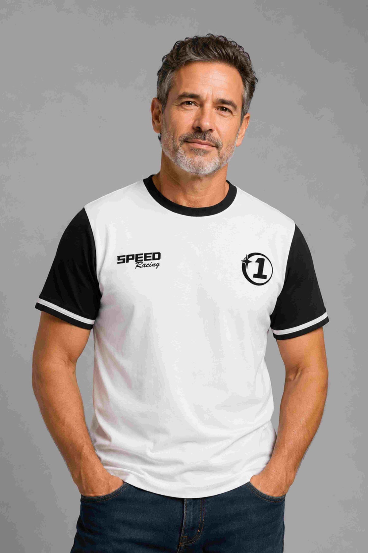 Camiseta mini me speed racing