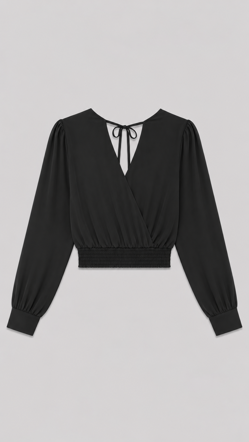 Blusa Manga Larga Cruzada