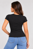 Camiseta basica manga corta