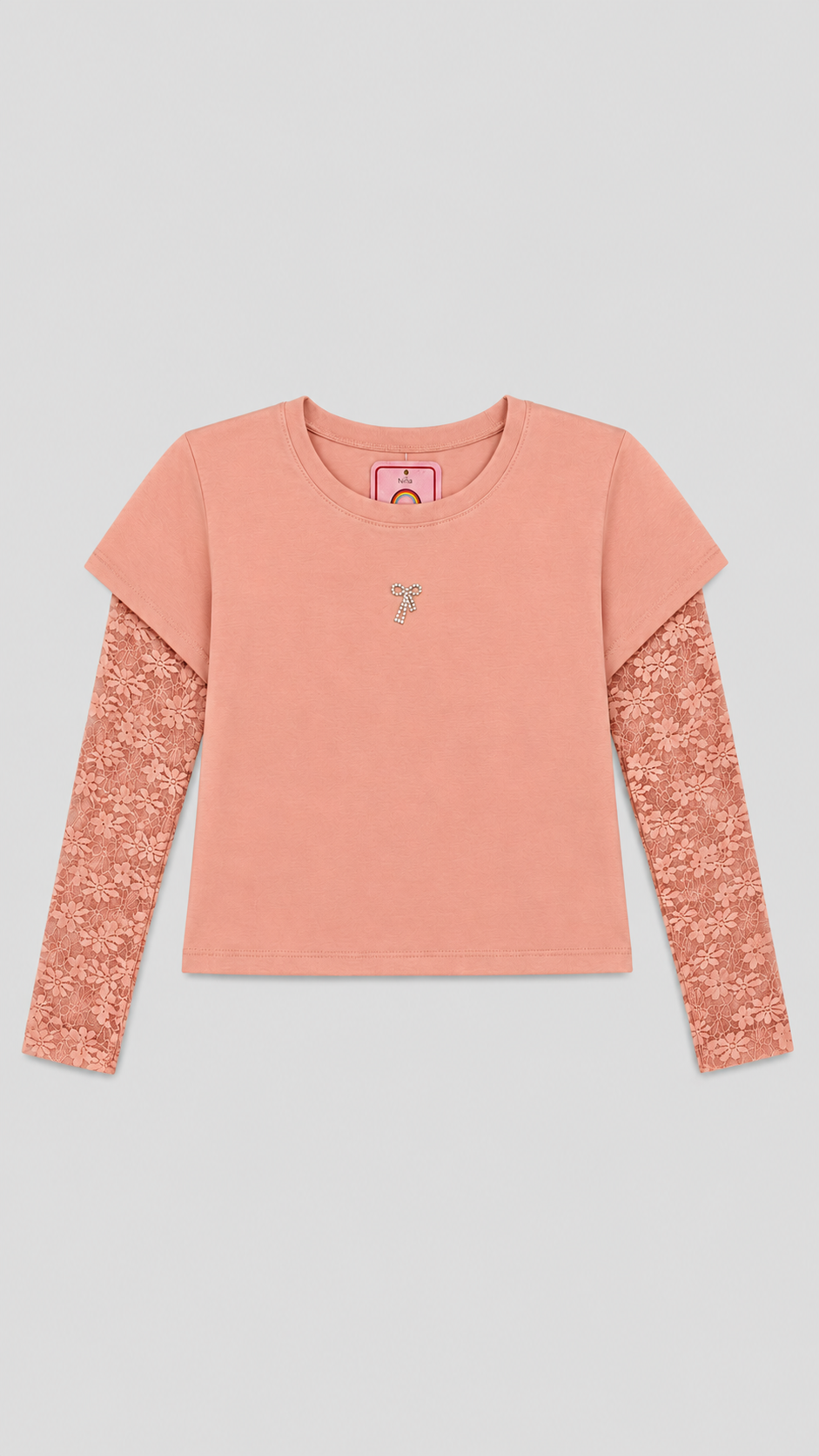 blusa con mangas