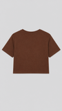 camiseta flor croche