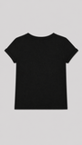 Camiseta flor croche