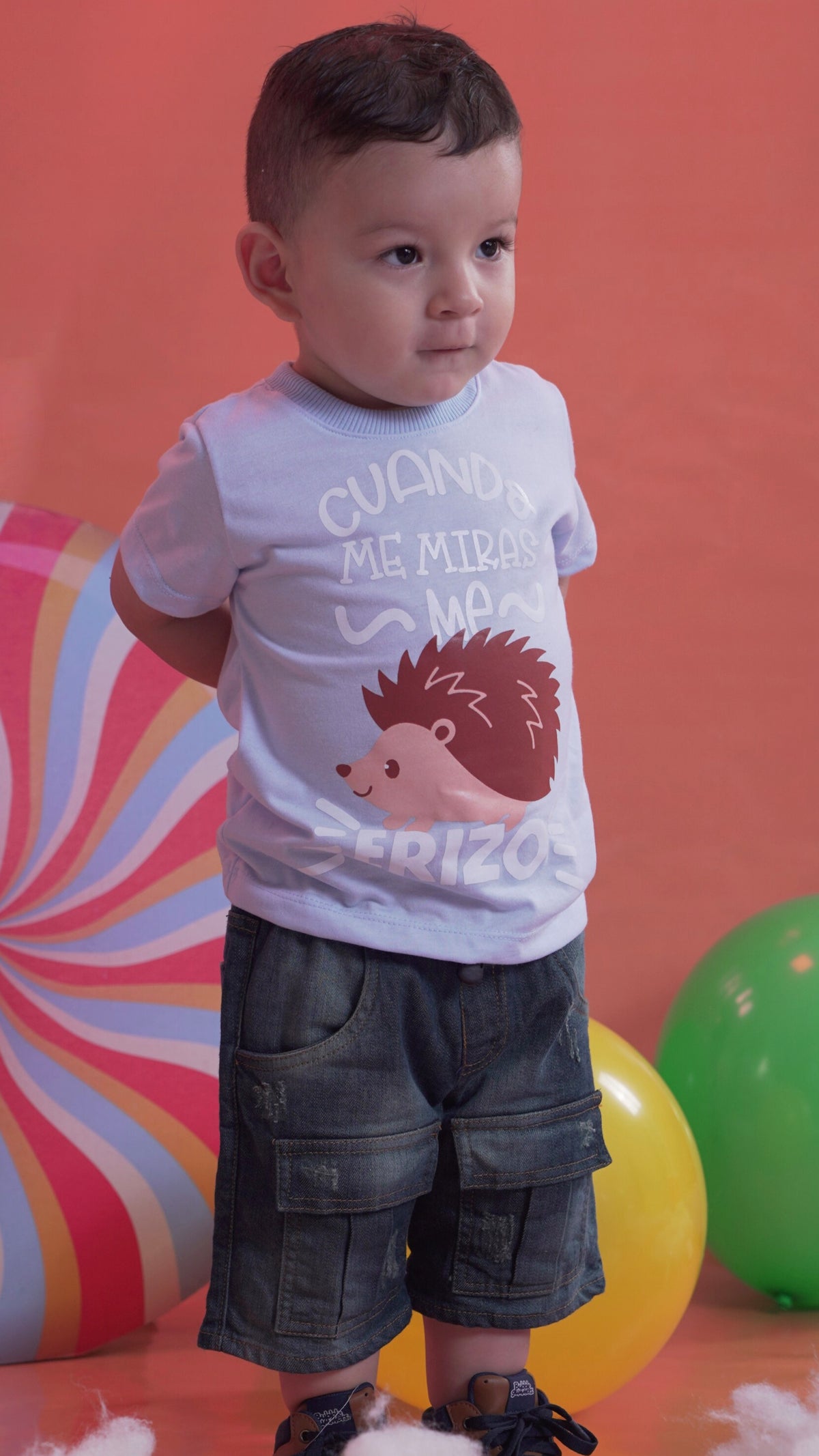 CAMISETA BEBITO ME ERIZO POR TI