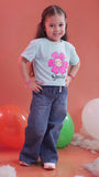 CAMISETA NIÑA MANGA CORTA ESTAMPADA