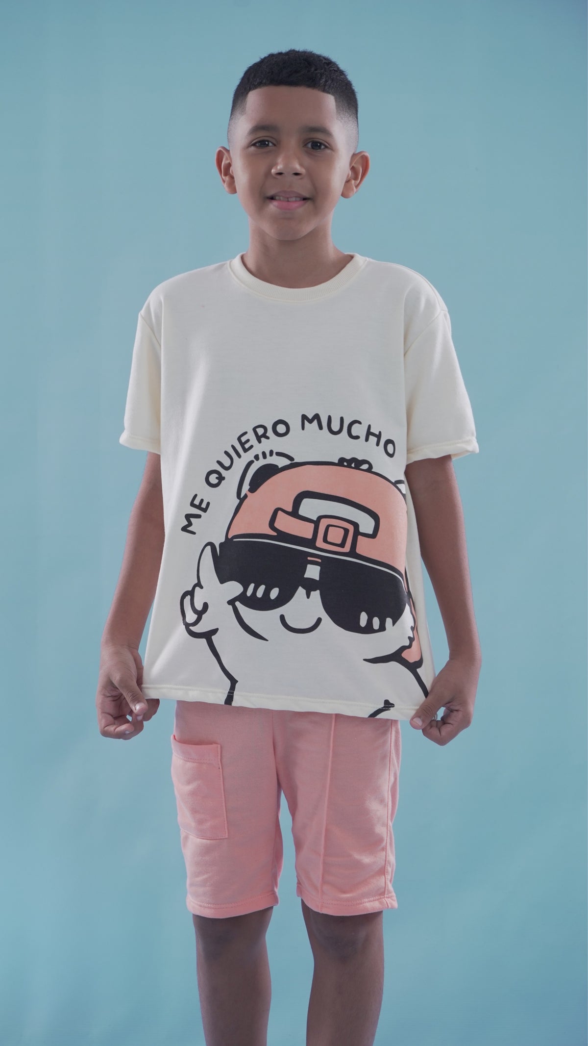 CONJUNTO NIÑO OVERSIZE ESTAMPADO