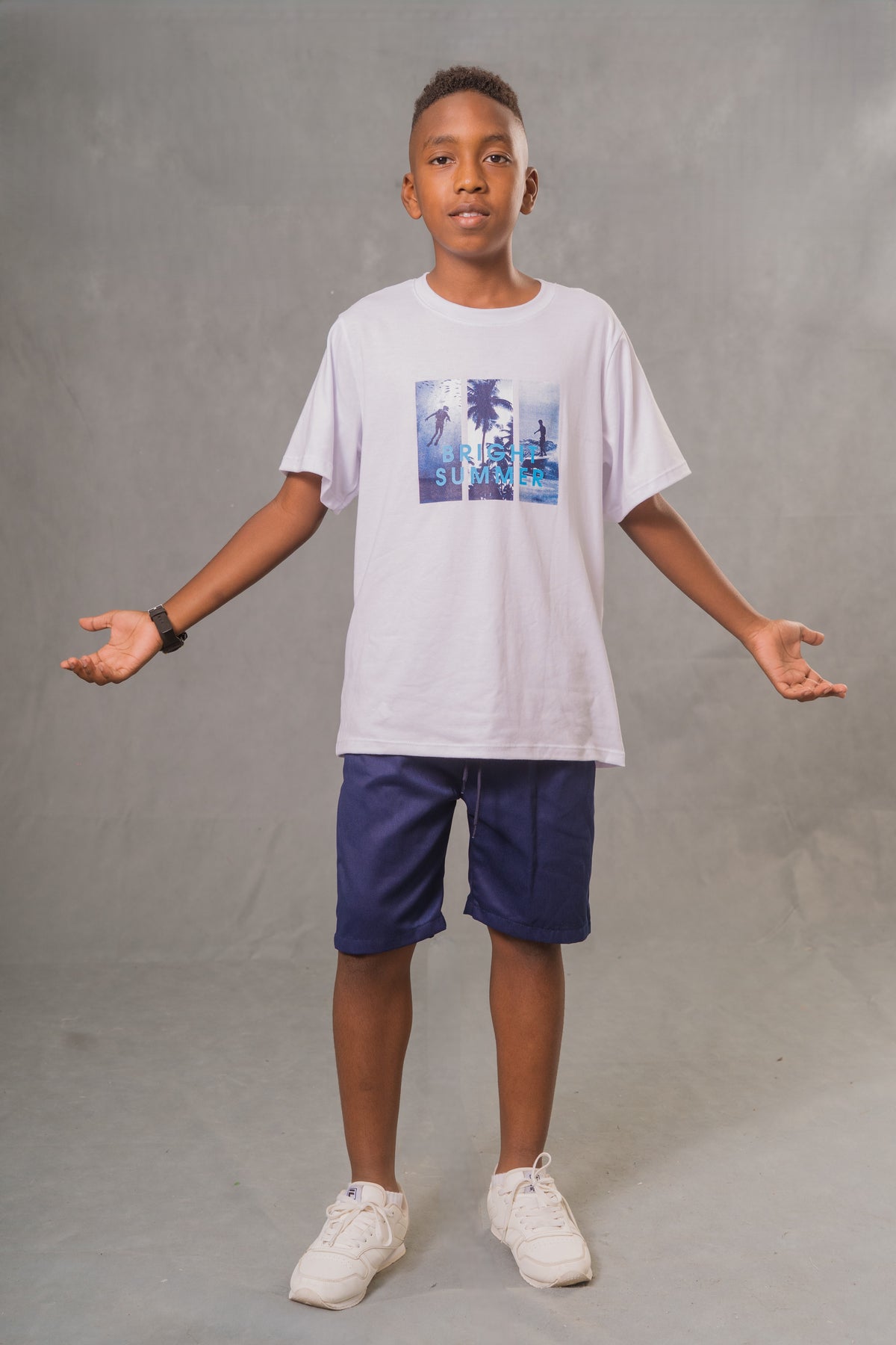 Conjunto Camiseta Con Bermuda