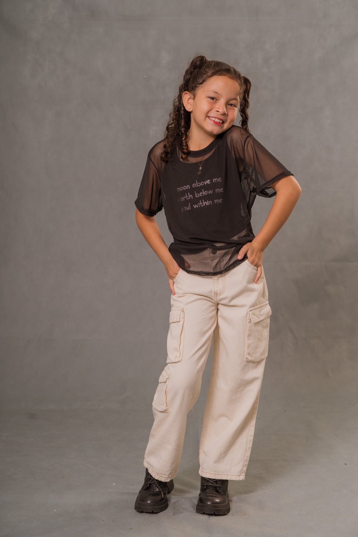 Blusa Transparencia Letras