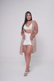 CHALECO MUJER KAKI