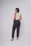 BLUSA MUJER SOLO FONDO MANGA BOLERO