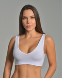 TOP LISO CARGADERA ANCHA BLANCO