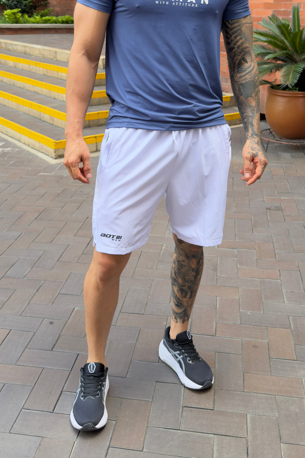 Pantaloneta Malla En Lateral