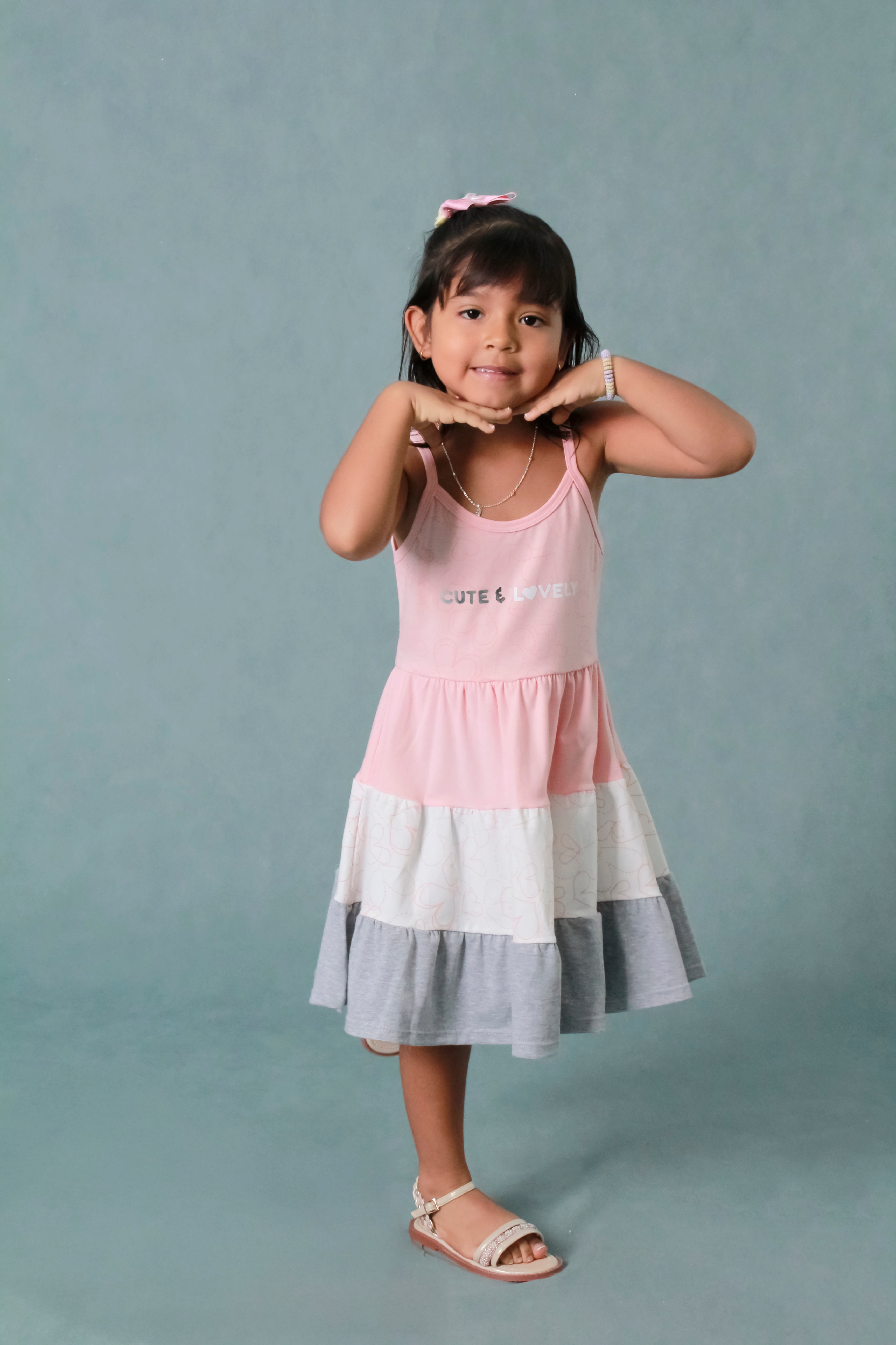 VESTIDO NINA BOLEROS FONDEO