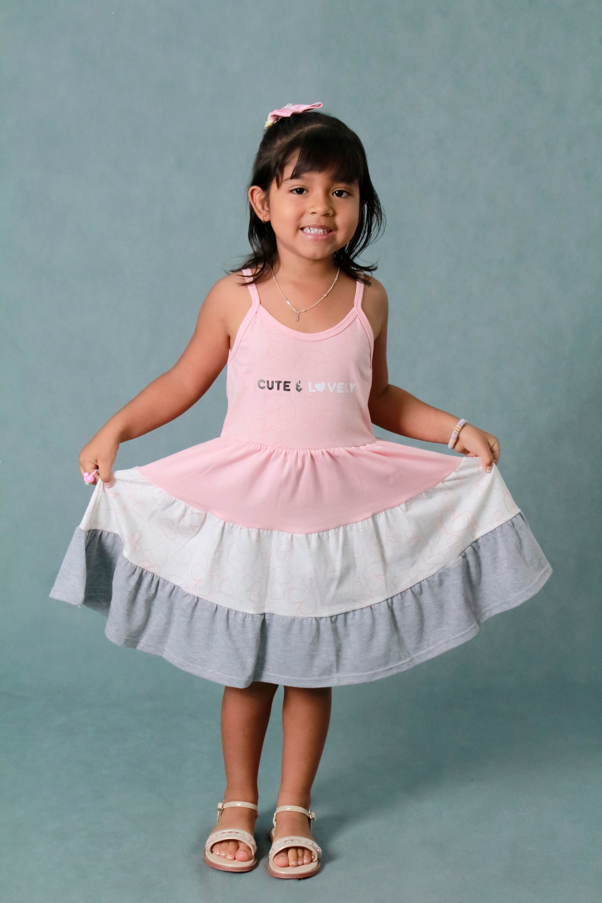 VESTIDO NINA BOLEROS FONDEO