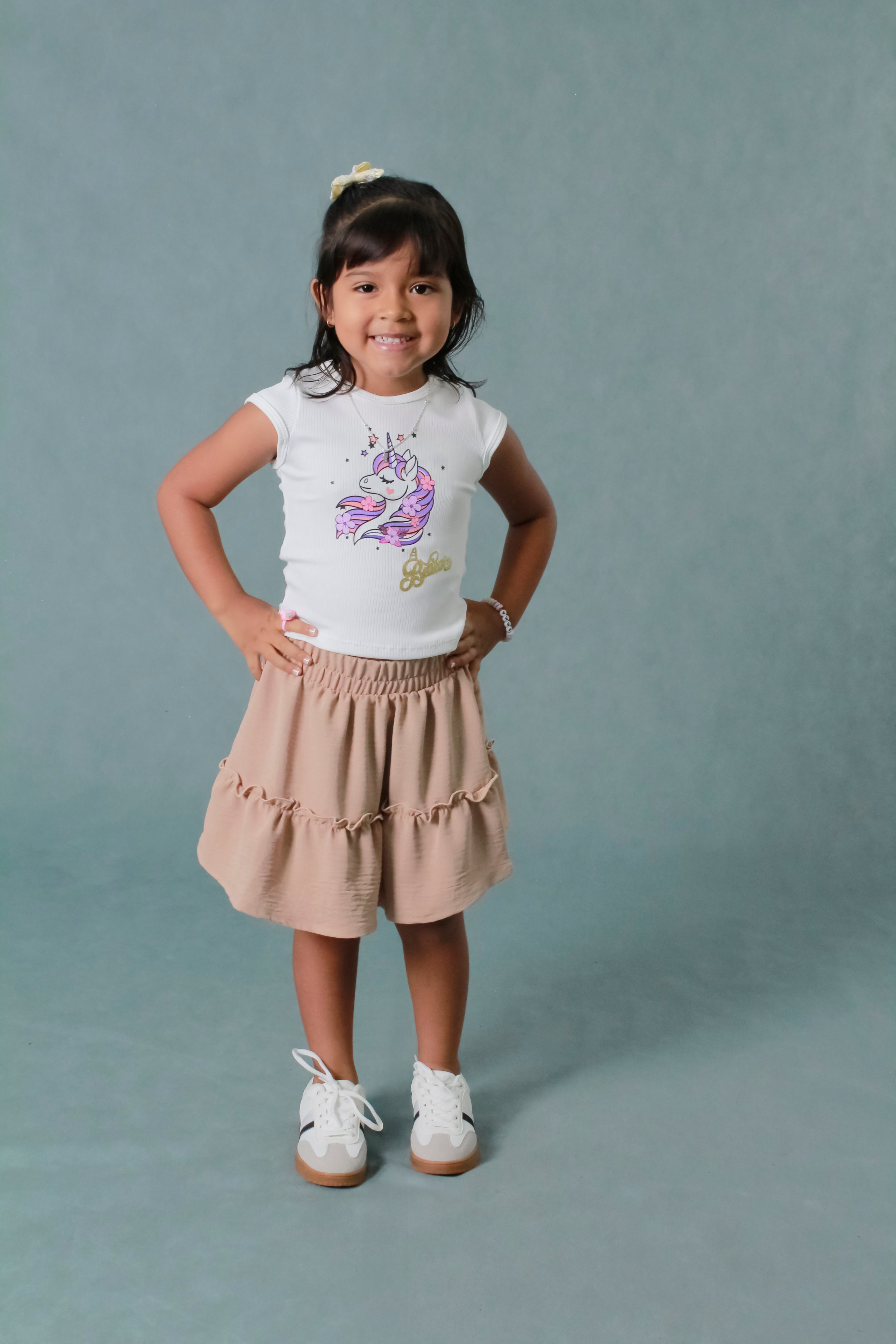 CONJUNTO NINA APLIQUE UNICORNIO