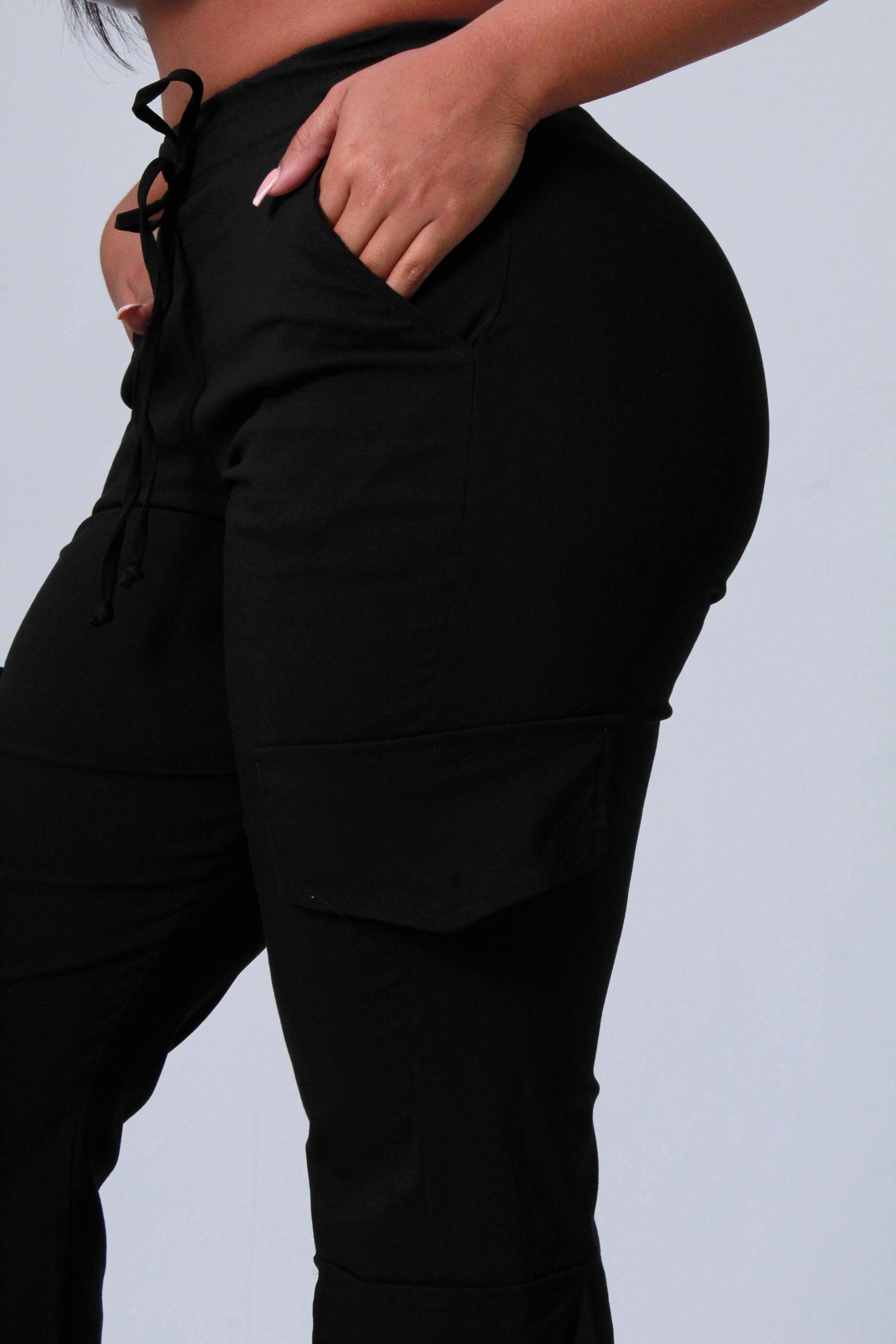 PANTALON MUJER BOLSILLOS LATERLAES