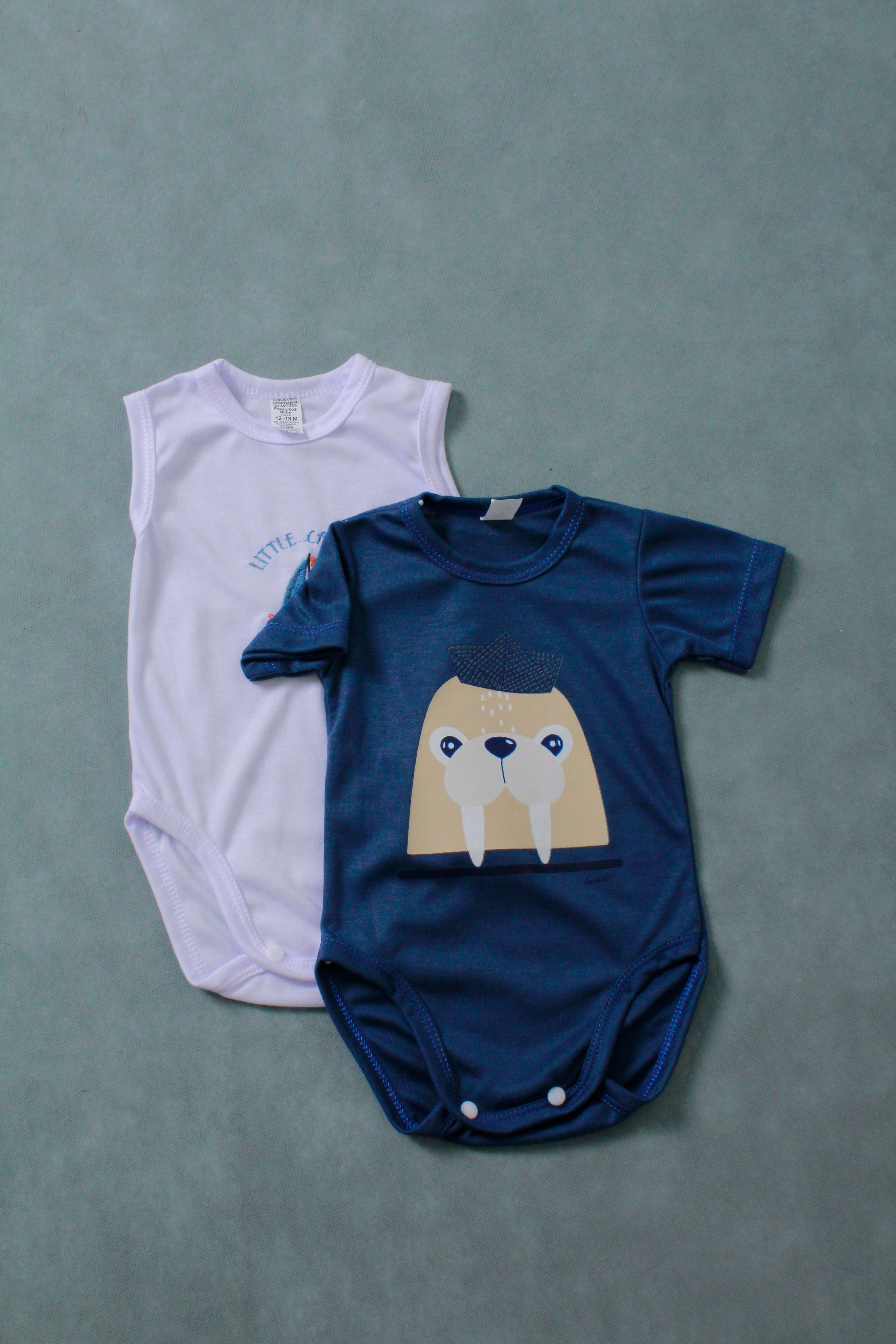 MAMELUCO BEBITO ESTAMPADOS AZUL