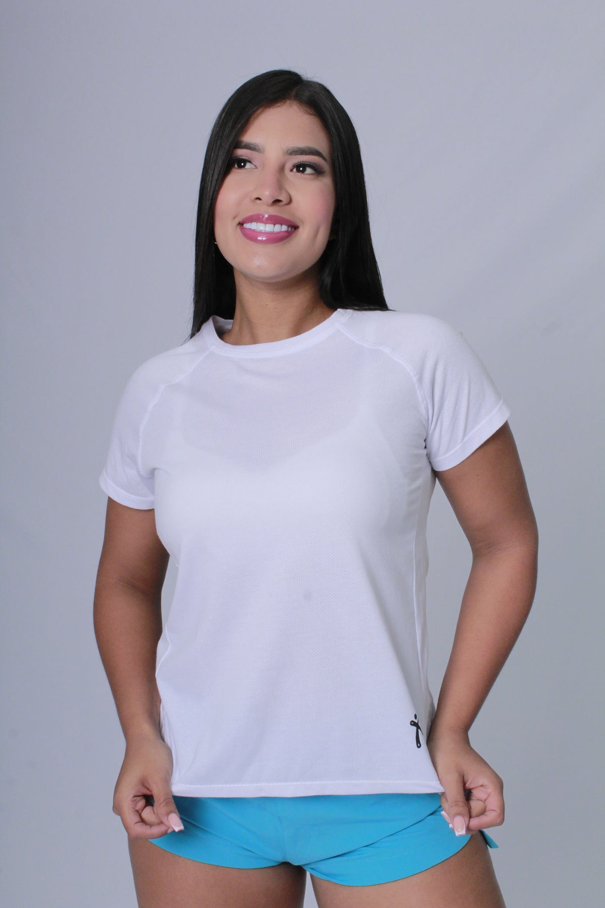 Camiseta Mujer Solo Fondo Blanca