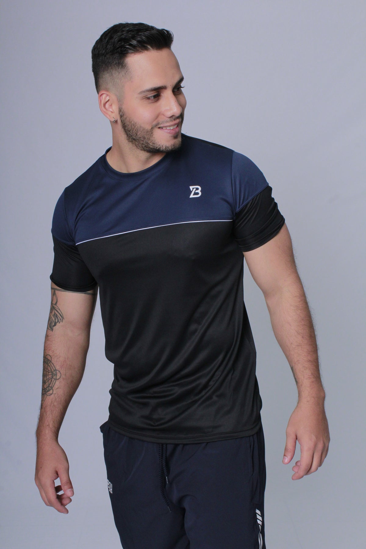 Camiseta Hombre Estampado Deportiva