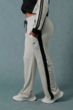 PANTALON MUJER SESGO LATERAL