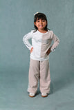 CHAQUETA NINA BLOQUES UNICORNIO