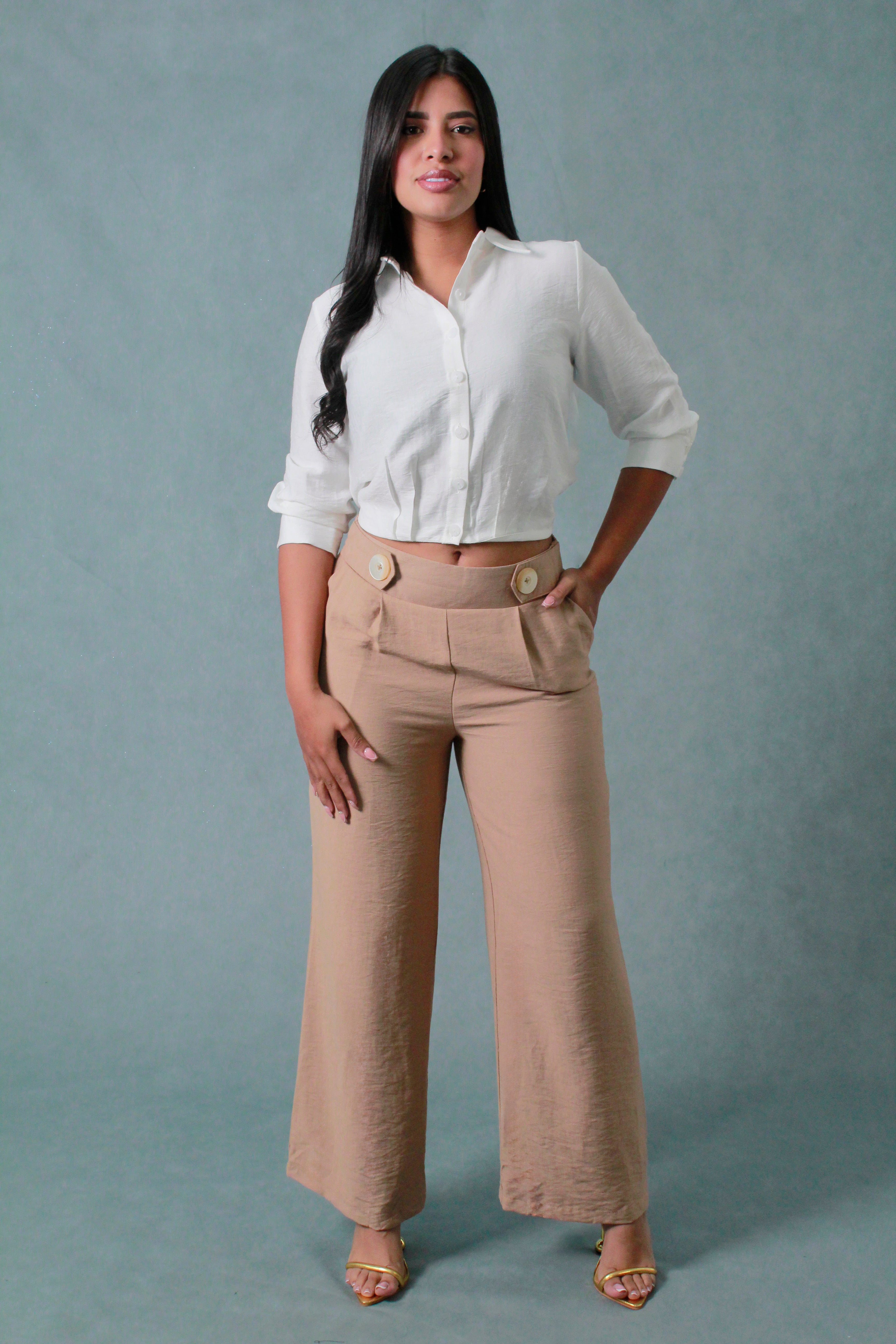 BLUSA MUJER CAMISERA PLIEGUES