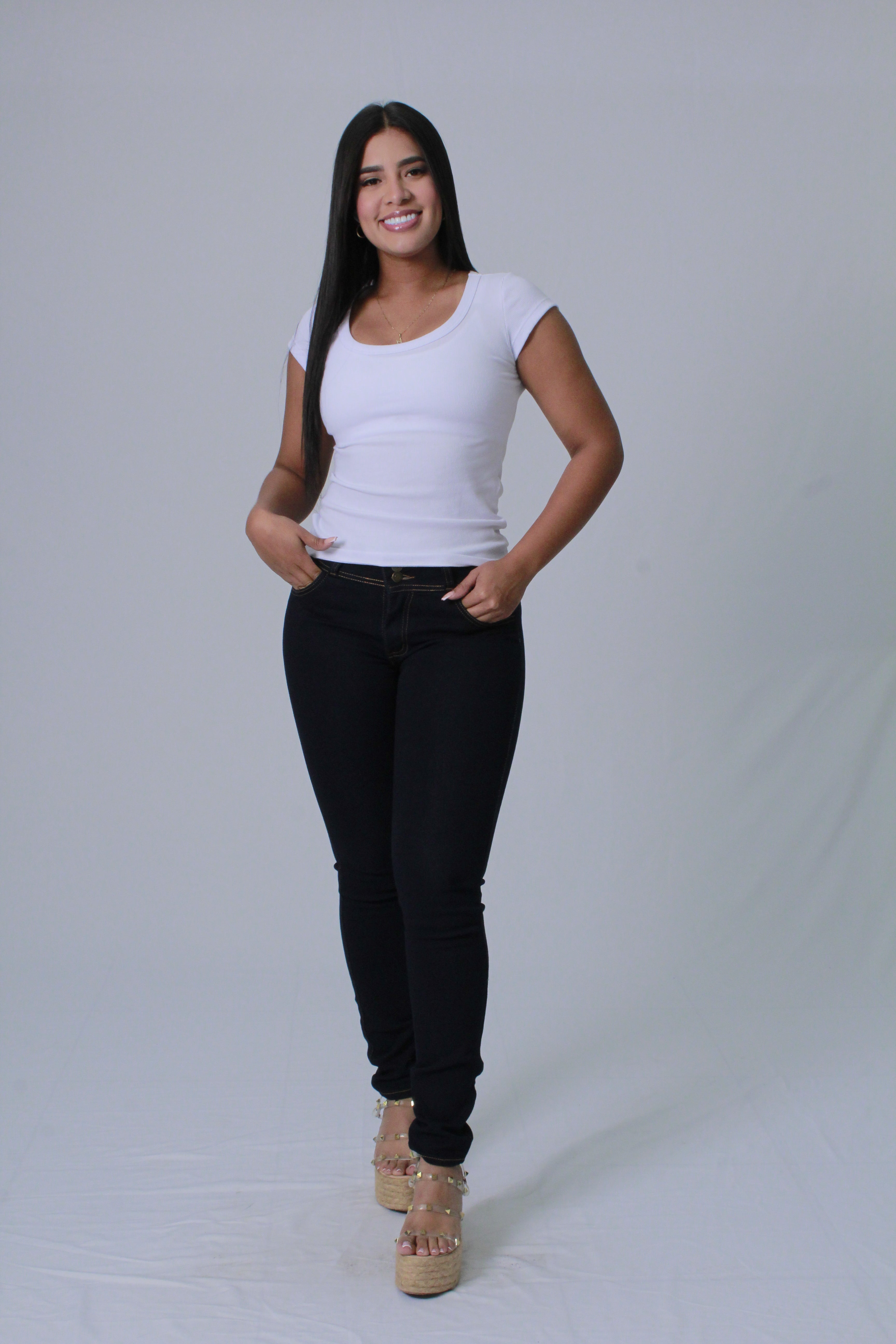 BLUSA MUJER MANGA CORTA BASICA