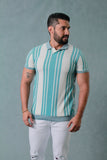 CAMISETA TIPO POLO HOMBRE ESTAMPADO