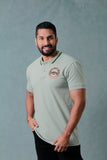 CAMISETA TIPO POLO HOMBRE CON BORDA