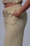 PANTALON MUJER TEXTURA SOLOS FONDO