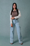 BLUSA MUJER TEJIDA SOLO FONDO