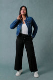 PANTALON MUJER OLAN RAYAS PRETINA