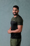 CAMISETA HOMBRE BLOQUES EN CONTRAST